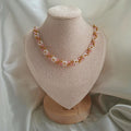 Flower Necklace Gold